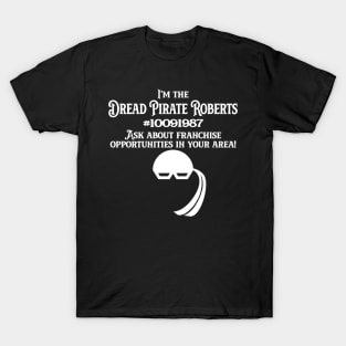 Dread Pirate Franchises (Dark Shirts) T-Shirt